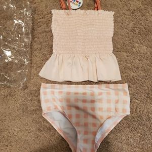 DDS Dot Dot Smile Girls Swimsuit NWT 5/6